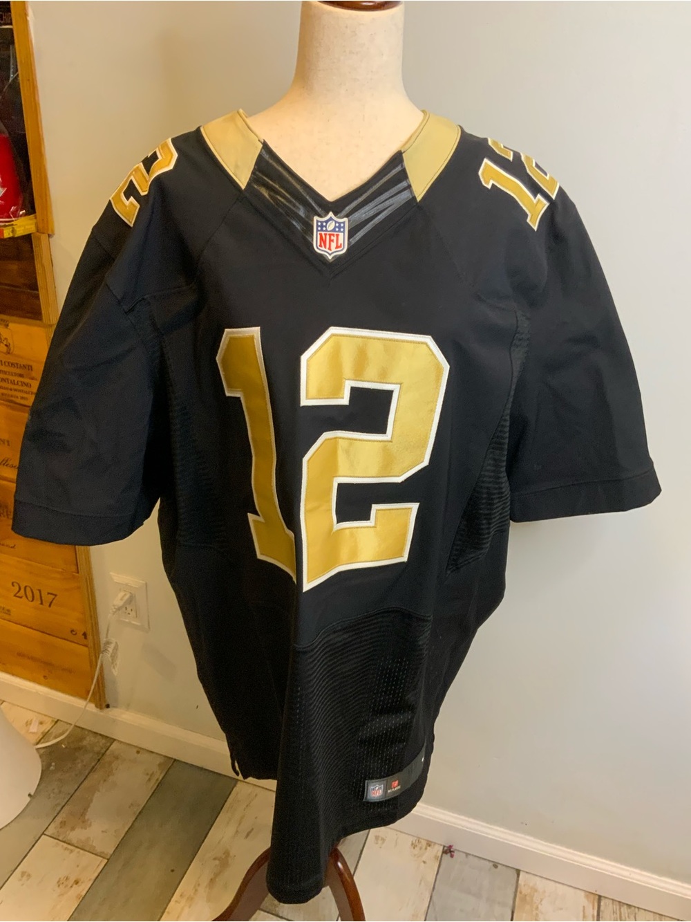 Nike On-Field New Orleans Saints Giordano 12 Jersey Game Day Blockette Core Gorp